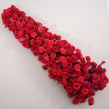 Red Series Rose Flower Row Decoration Table Sofa Runner Wedding Floral Arrangement Accessories Event Party Supplies A875206